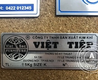Làm tem ăn mòn kim loại - Chất lượng tốt - Bảo hành 12 tháng